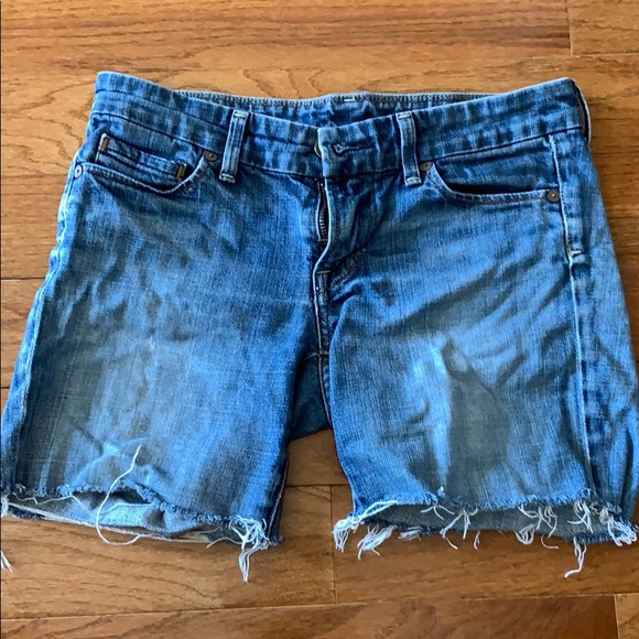 Citizens Of Humanity Denim - CITIZENS OF HUMANITY LOW WAIST DENIM SHORTS 27
